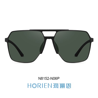 N8152-N06P  半光哑黑框-全色绿