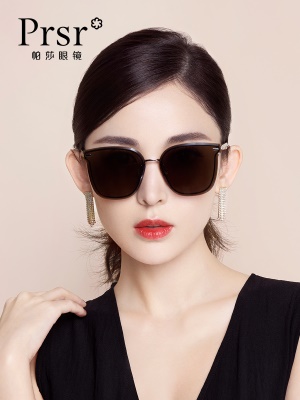 帕莎眼镜明星同款娜扎猫眼太阳镜韩版ins潮墨镜大框显瘦可配度数