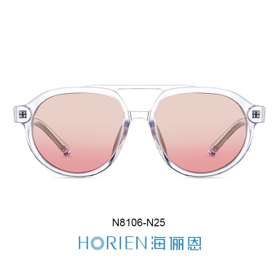 N8106-N25  透明框-粉红渐变